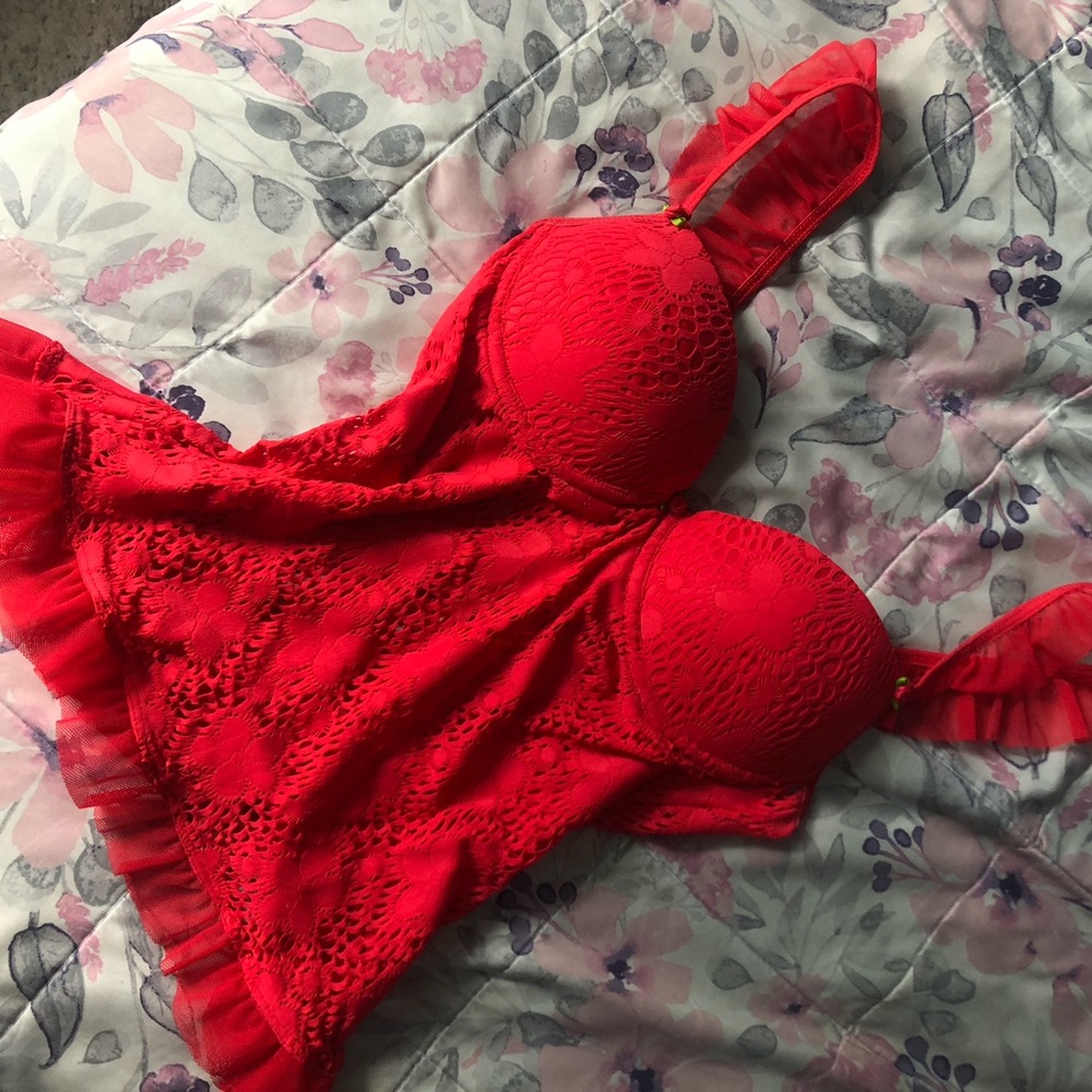 Solange Lace Babydoll Top